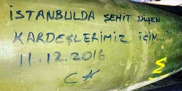 Bu füzelerle PKK'ya ait 12 hedef imha edildi
