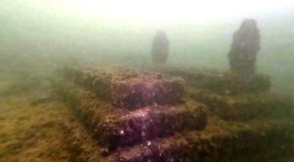 Bu görüntüler baraj gölünde kaydedildi! Şaşırtan manzara