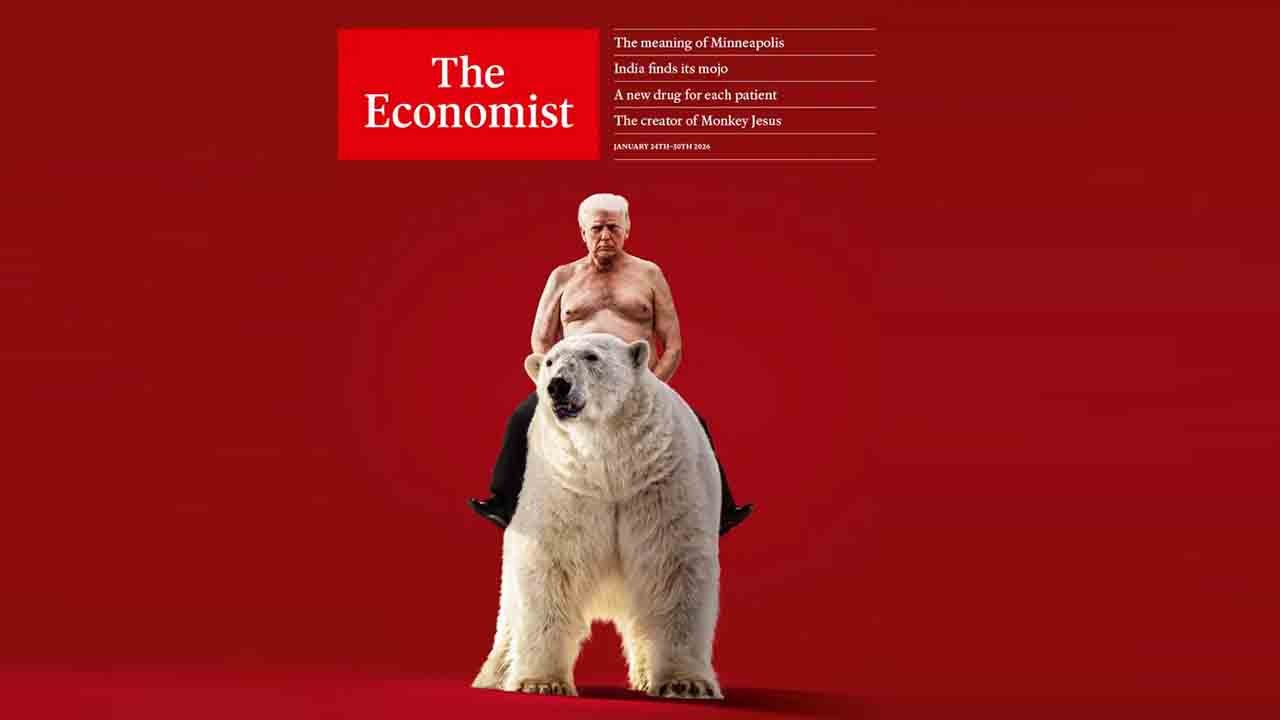 Bu görüntüler çok konuşulacak: Trump’ı kutup ayısına bindirdiler