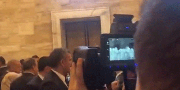 Bu görüntüler dikkat çekti! Başkan Erdoğan’a koronavirüs önlemi