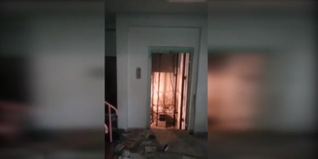 Bu görüntülerden sonra bir daha asansöre binemeyebilirsiniz!