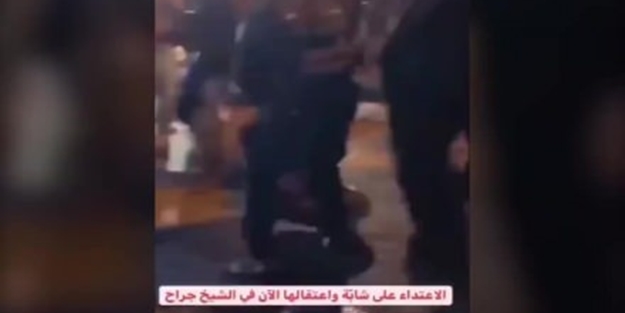 Bu görüntülere yürek dayanmaz! İsrail askerleri genç kadını yerlerde sürükledi