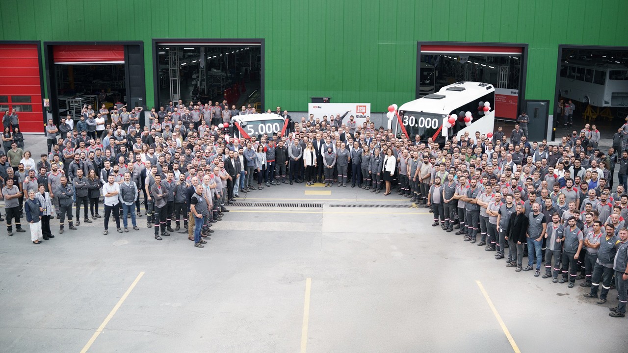 Bu gurur Otokar'ın! Törenle banttan indirdi!