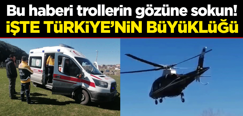 Bu haberi trollerin gözüne sokun! İşte Türkiye'nin büyüklüğü