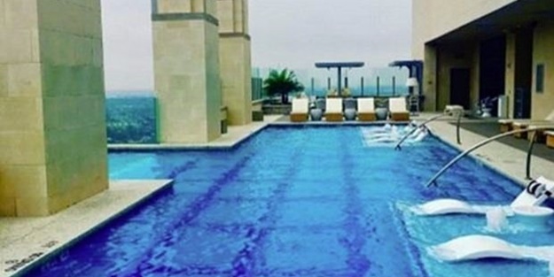 Bu havuzda sadece cesareti olan yüzebilir! Çünkü...