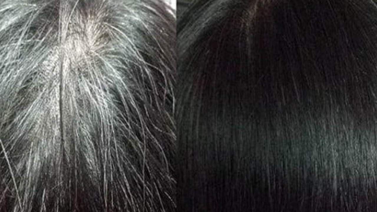 Bu içecek ile beyaz saça elveda deyin: Böylesi ne görüldü ne duyuldu!