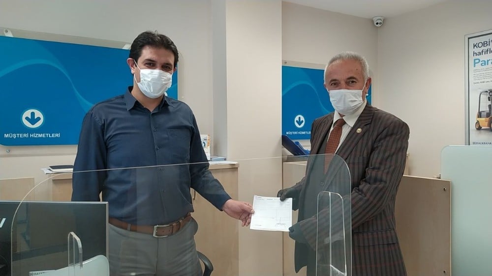 Bu ilçede ki tüm muhtarlar bir aylık maaşlarını bağışladı 