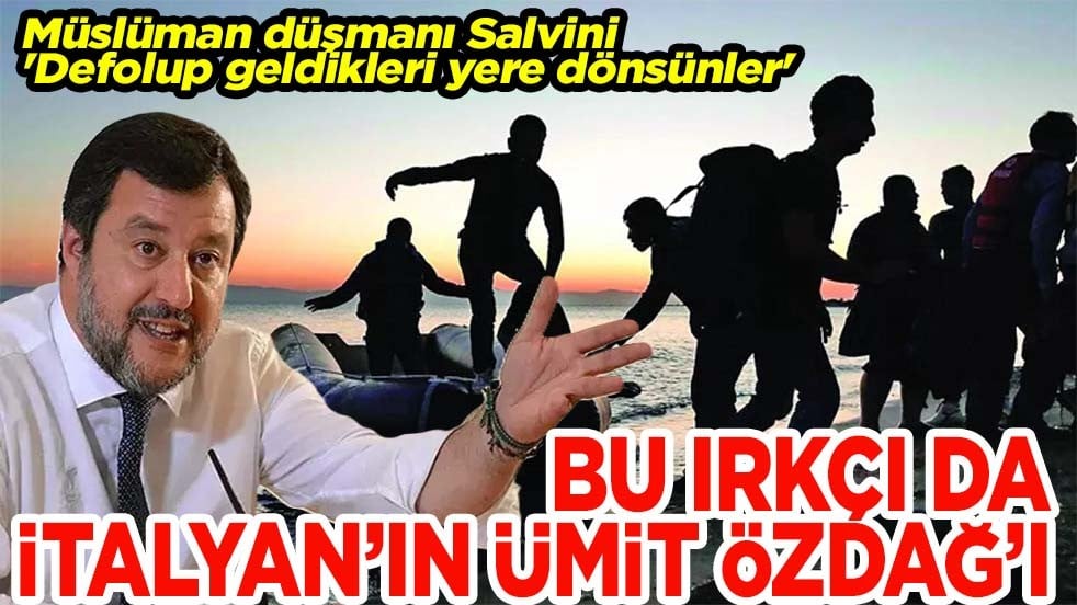 Bu ırkçı da İtalya'nın Ümit Özdağ'ı