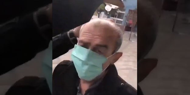 Bu iş rayından çıkmaya başladı... Yaşlı adama sokak ortasında skandal müdahale!