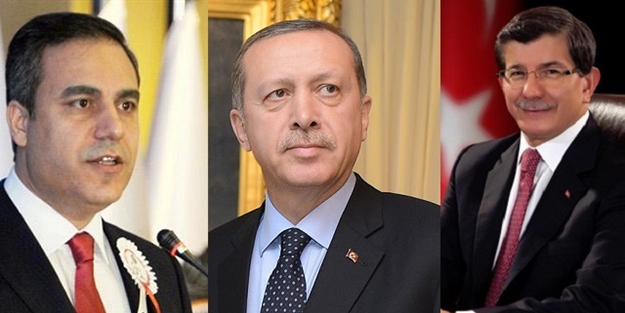 Erdoğan, Davutoğlu ve Fidan yakın takipte
