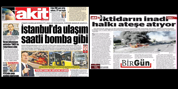 Bu kadar mı denk gelir? Akit’in haberi bu habere cevap niteliğinde