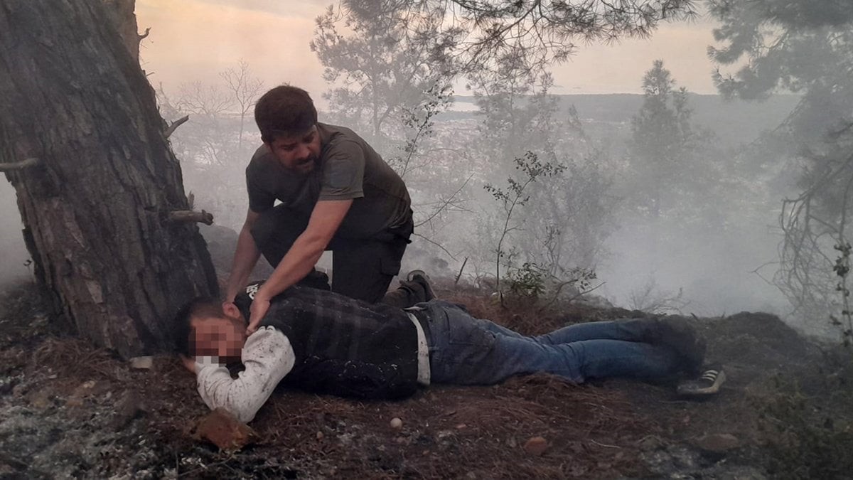 Bu kadarına da pes: Ormanı bakın niçin yakmış! Senin derdin ne be adam