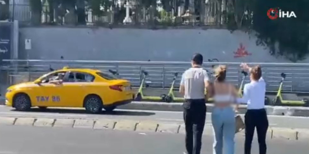 Bu kadarına da pes! Taksiciler hasta kadını aracına almadı