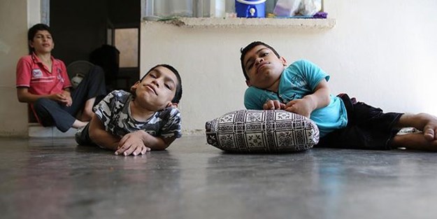 Bu kardeşler 60'şar santim