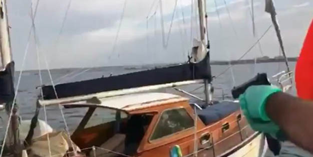 Bu kez denizde yakalandılar! Tam 1 çuval ele geçirildi