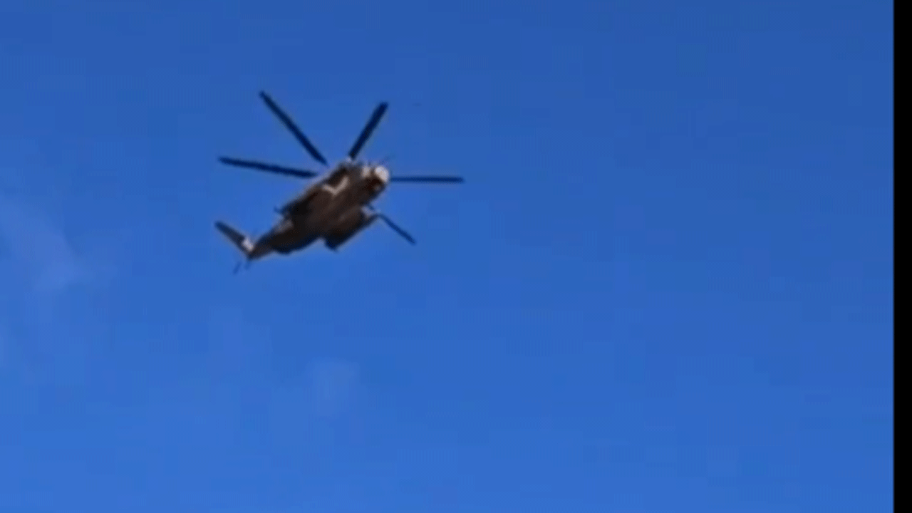 Bu kez ucuz kurtuldular: İsrail helikopteri yere çakıldı!