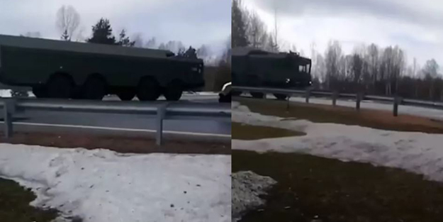 Rusya 'yok ederiz' diyerek tehdit etmişti! Rus ağır askeri teçhizatlar o bölgede görüldü