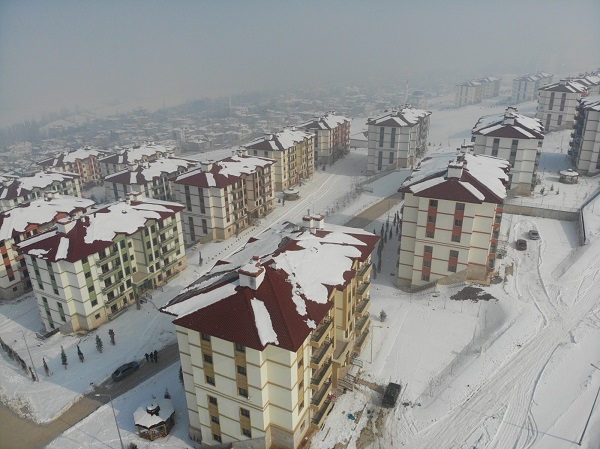 Bu konutlar depremin merkezinde! İşte, Elbistan'da bulunan TOKİ konutlarının son hali