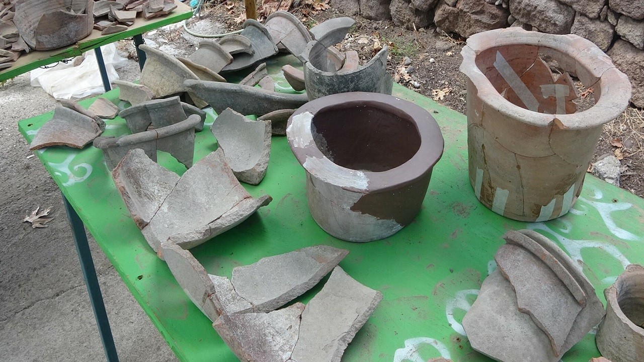 Bu lazımlıklar 1700 yıl önceye ait