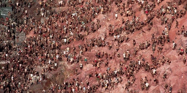 Bu madende yüz binlerce insan çalışıyor!
