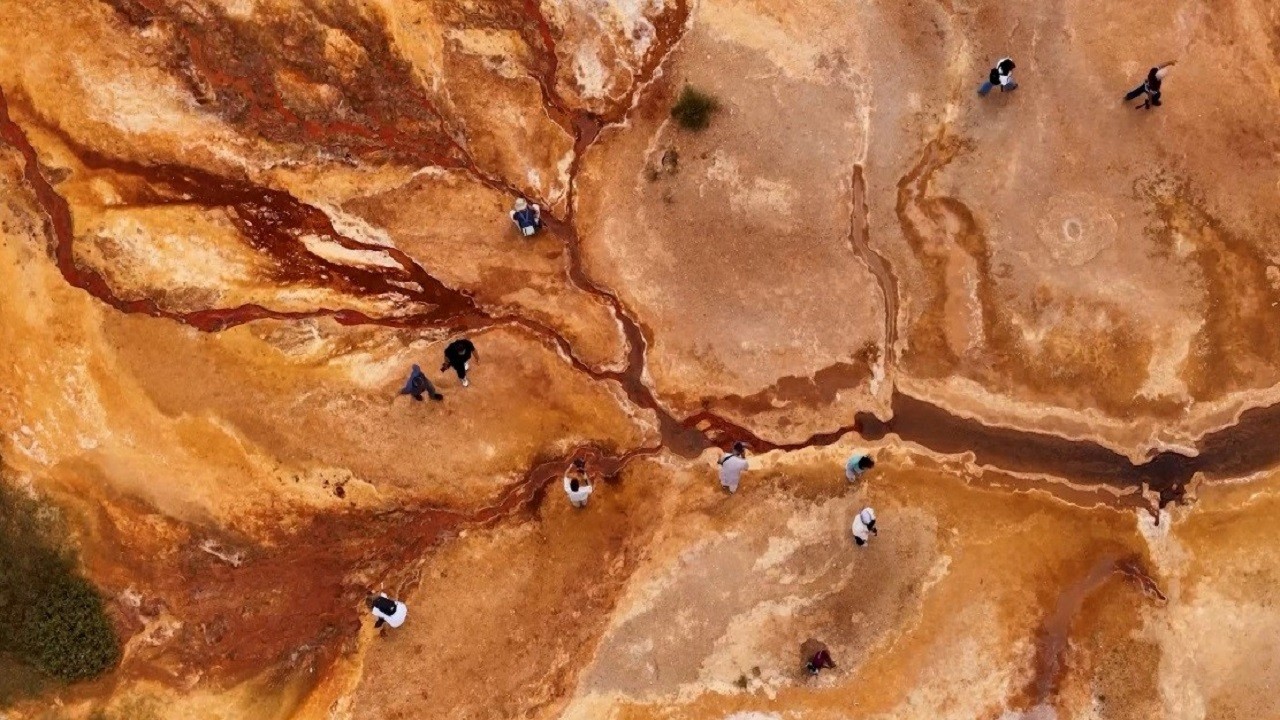 Bu manzara hayran bırakıyor! Dünyanın öbür ucunda değil Türkiye'de