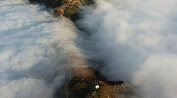 Bu manzara hayran bıraktı
