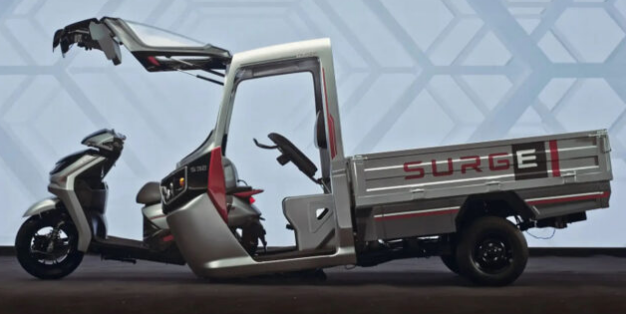 Bu motosiklet başka motosiklet! Gövdeden ayrılabiliyor