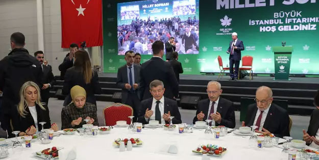 Bu mu millet sofrası? Büyük tepki çekti