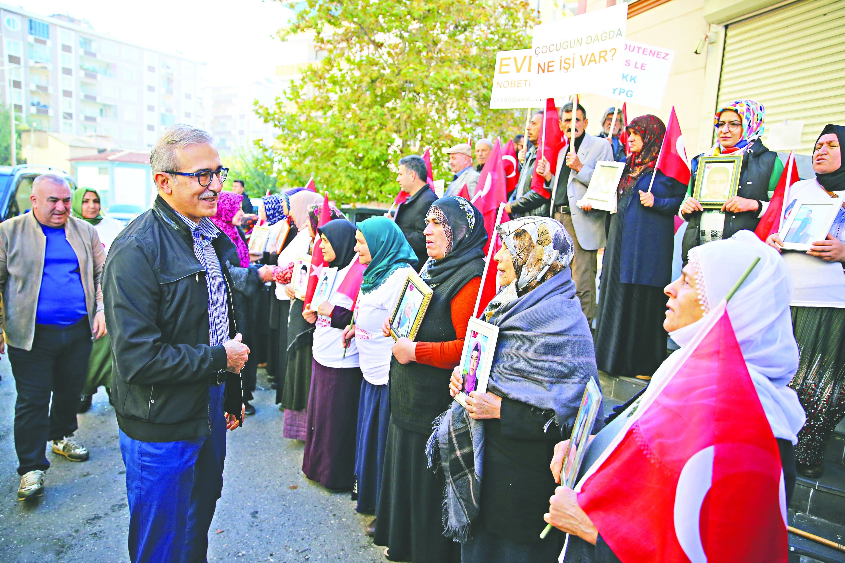 Bu mücadelede hep beraberiz