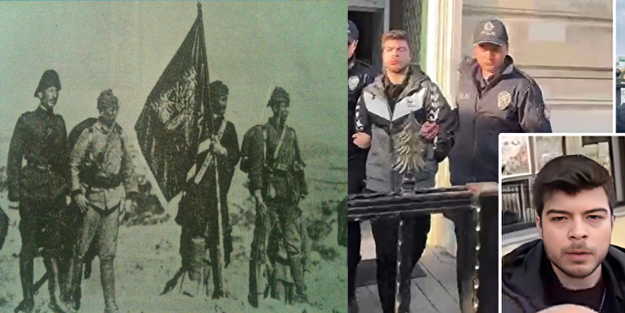 Bu nasıl akıl tutulmasıdır?! Kelime-i Tevhid bayrağına düşman olanlar ülkeden sürülsün!