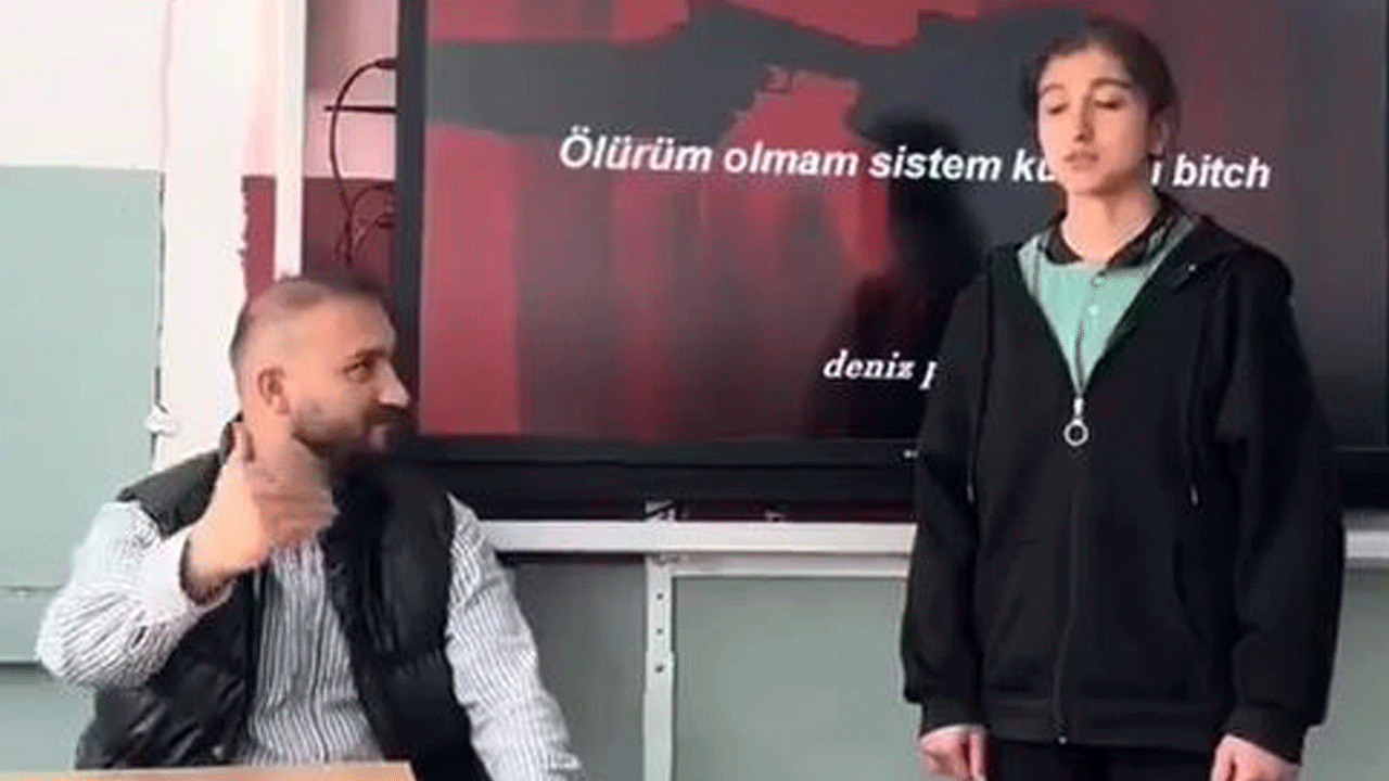 Bu nasıl öğretmen! Sınıfta öğrencilere müstehcen şarkı söyletip sosyal medyada paylaştı