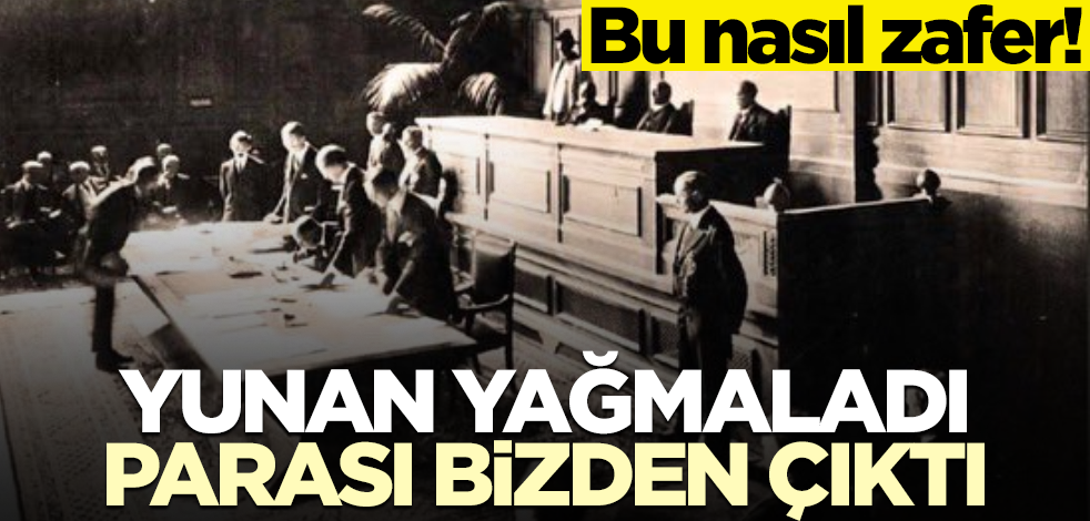 Bu nasıl zafer! Yunan yağmaladı, parası bizden çıktı