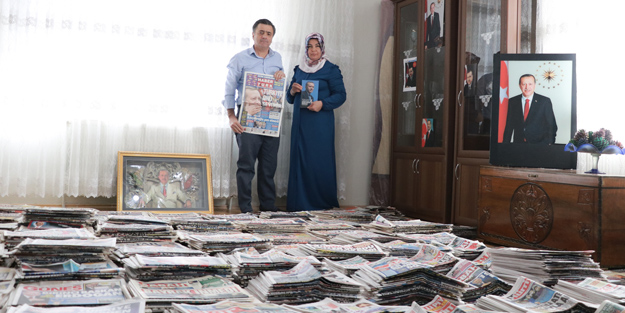 Bu odaya girenlerin ağzı açık kalıyor! Cumhurbaşkanı Erdoğan'ın 20 yıldır attığı her adımı...