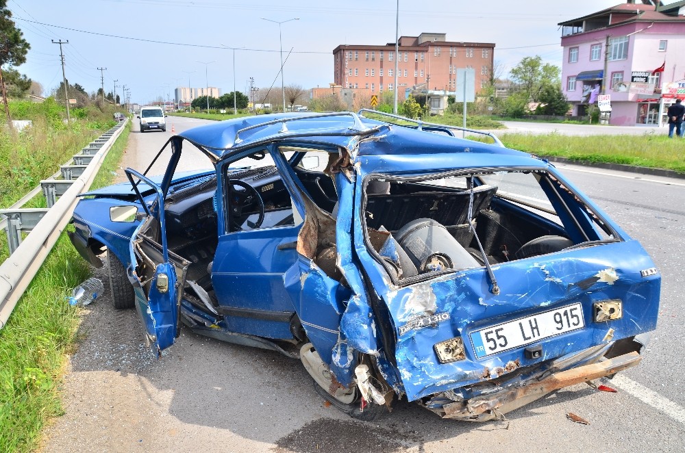 Bu otomobilden sağ çıktı 