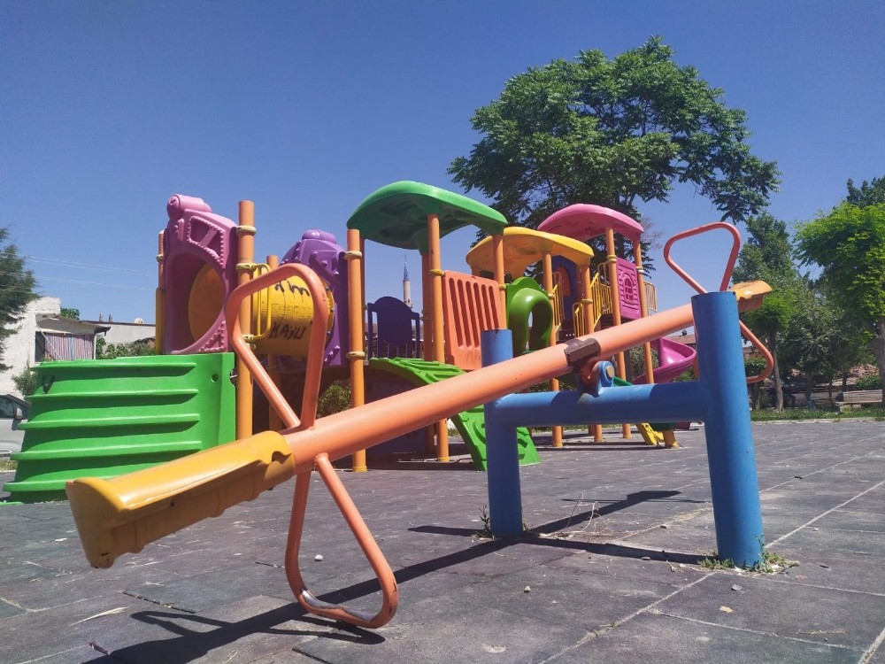 Bu parklara hiç çocuk uğramadı 