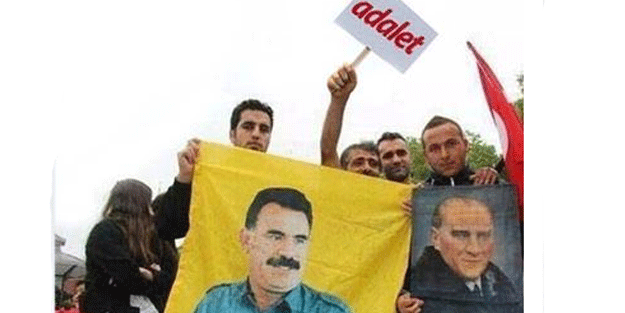 Bu paylaşım CHP'lileri çıldırttı! Mustafa Kemal ve Apo...