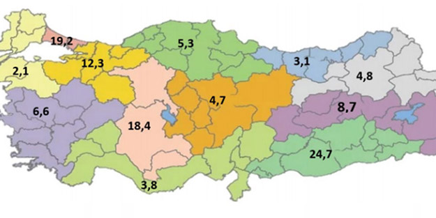 Bu rapor ilk kez yayımlandı! İşte Türkiye'nin merak edilen haritası