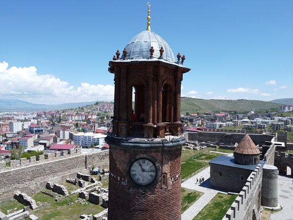 Bu saat Erzurumlulara 143 yıldır zamanı gösteriyor