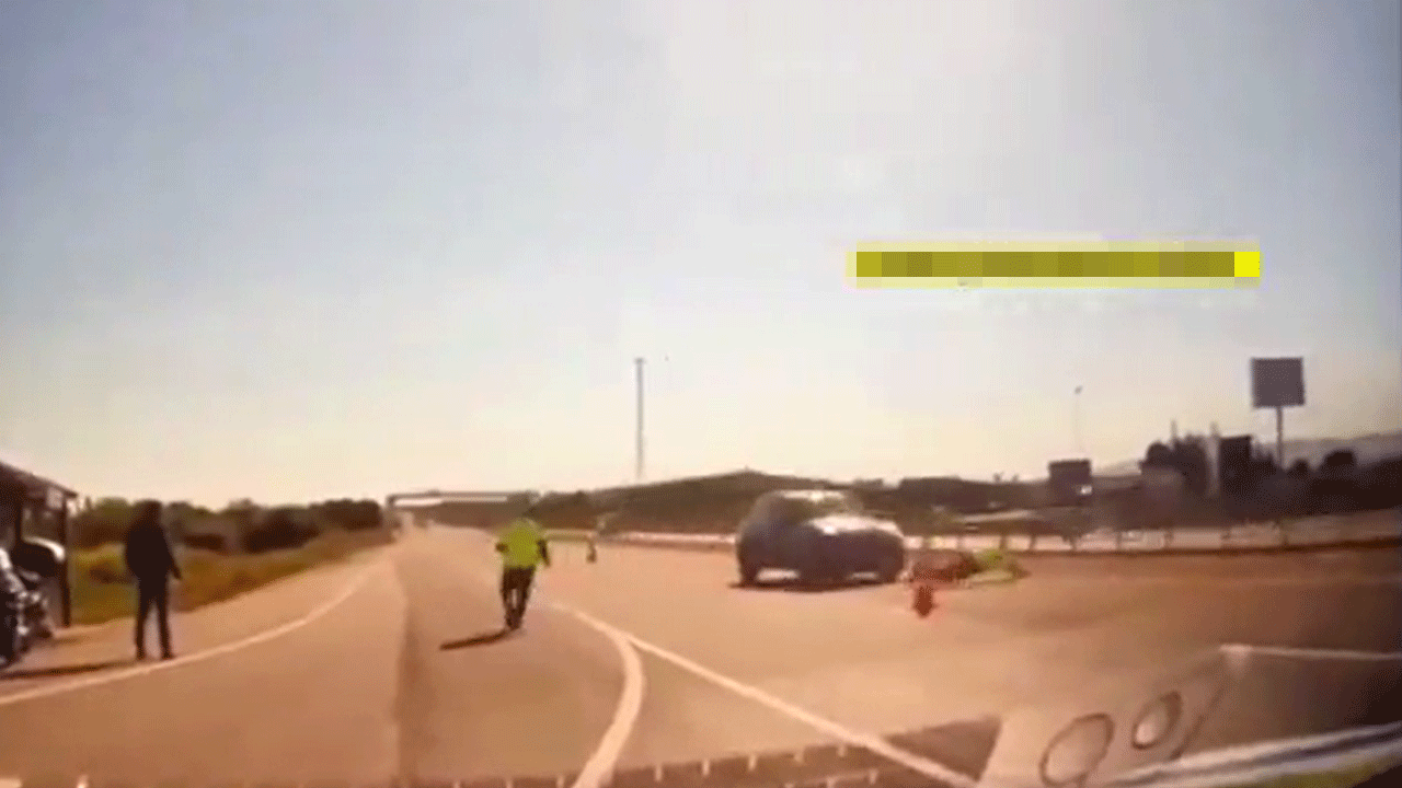 Bu saldırılar CHP’nin eseri! Tekirdağ’da bir sürücü polis ezdi