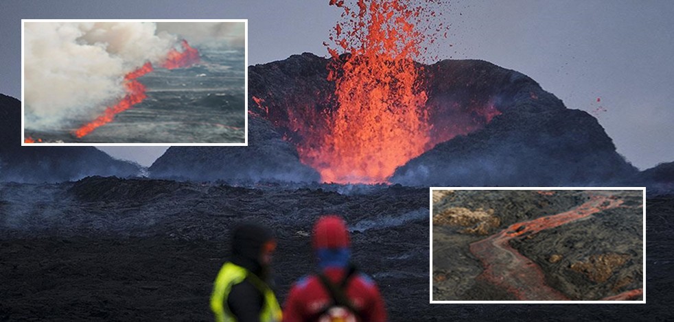 Bu sene 4 kez patladı! 2.5 kilometrelik yarık! O ülkede yanardağ sebebiyle olağanüstü hal ilan edildi!