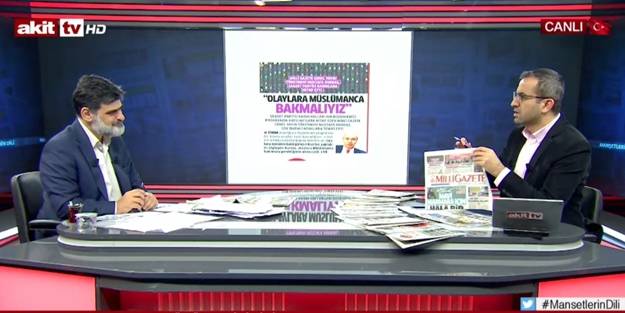 Bu söz çok güzel bir söz! Milli Gazete'yi okurken bu küpüre de bakacağım