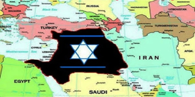 Bu taşın altında da israil çıktı! 