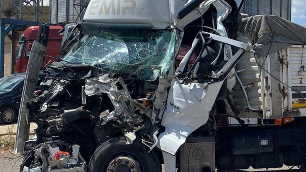 Bu tırdan sağ çıktı!