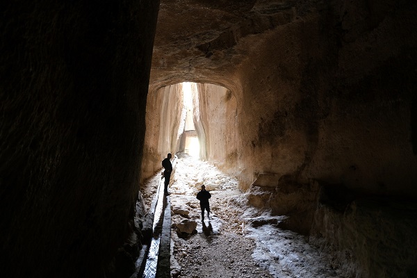 Bu tünel tam 2 bin yıllık! Depremde çizik bile almadı