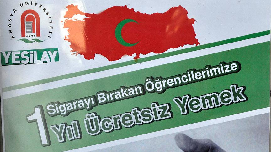 Bu üniversitede sigarayı bırakana yemek bedava