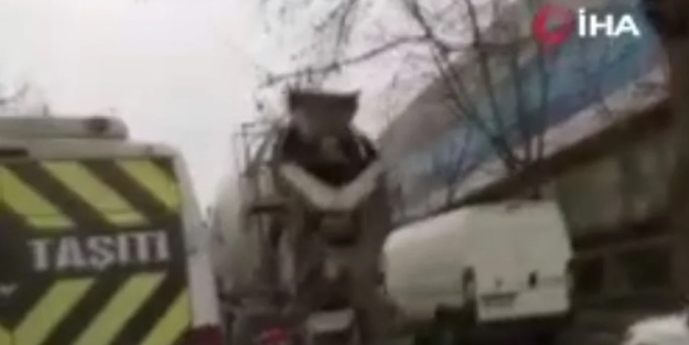 Bu vicdansızı kamyonu le birlikte betona gömün!