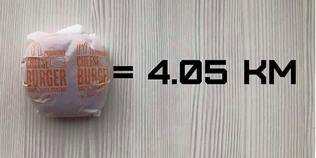 Bu yiyecekleri yakmak için kaç km koşmak gerek?