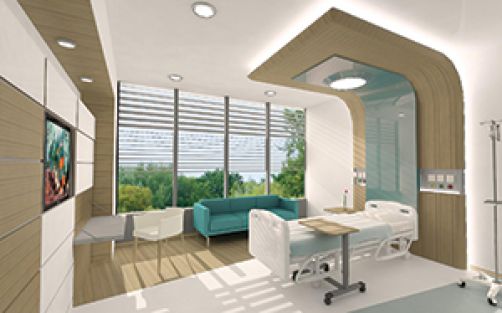 Bu hastane, hastaya moral verecek