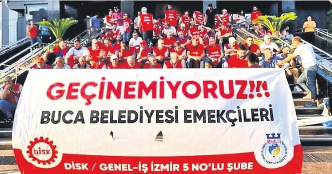 Buca Belediye çalışanları maaşlar ödenmezse iş bırakacaklar