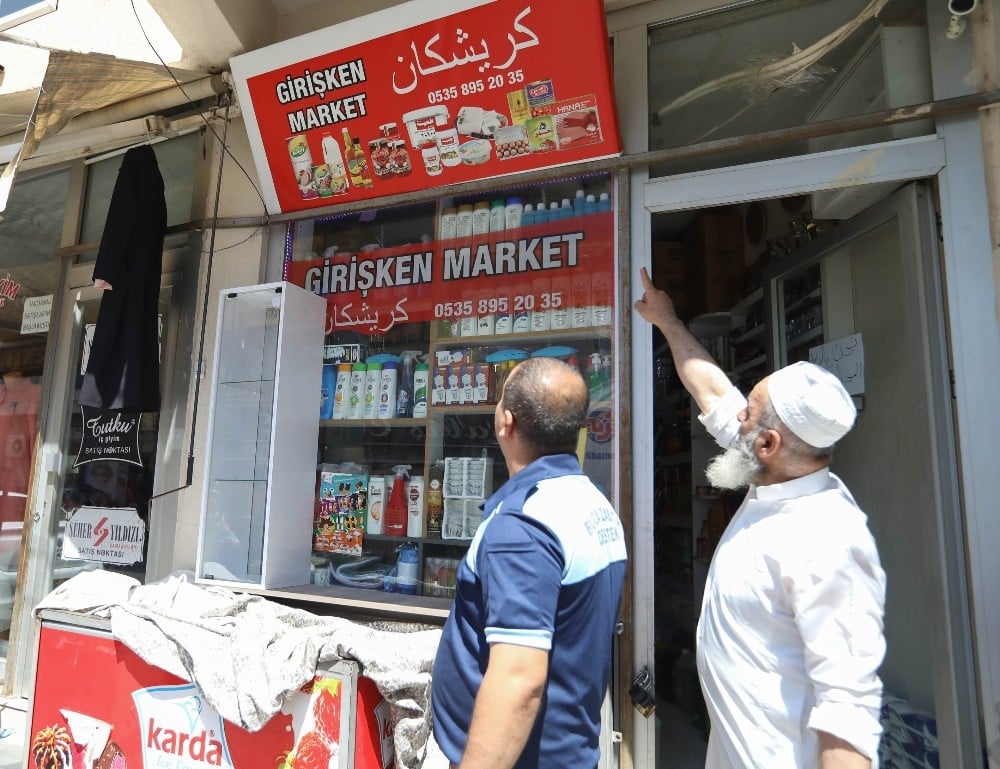 Buca’da Arapça tabela operasyonu 